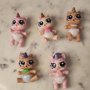 Vintage | Zuru Surprise Newborn Unicorn Dolls | Lot of 5